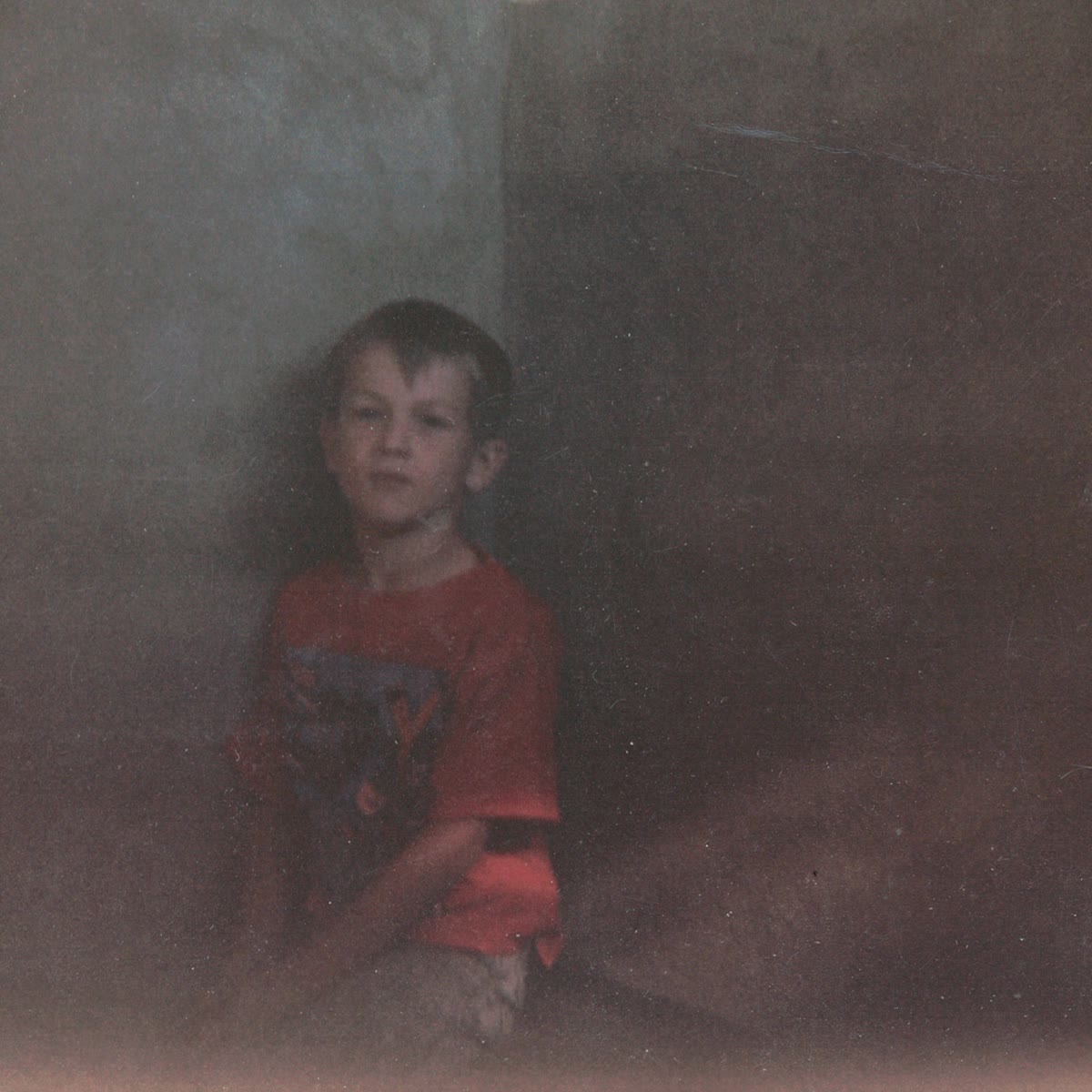 When I Fell Asleep cover art, a childhood self-portrait of Hunter Cahill
